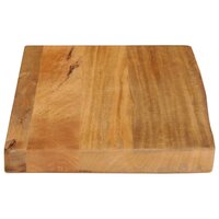 Tafelblad met natuurlijke rand 50x20x2,5 cm massief mangohout 4