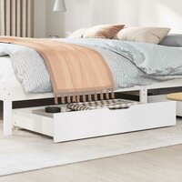 Bedlades 2 st 95x55x17 cm massief grenenhout 2