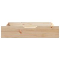 Bedlades 2 st met wieltjes 85x55x17 cm massief grenenhout 3