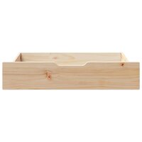 Bedlades 2 st met wieltjes 80x55x17 cm massief grenenhout 3