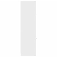 Apothekerskast 40x41x144,5 cm bewerkt hout wit 6