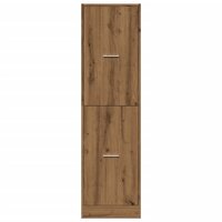 Apothekerskast 40x41x144,5 cm bewerkt hout artisanaal eiken 5
