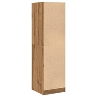 Apothekerskast 40x41x144,5 cm bewerkt hout artisanaal eiken 7