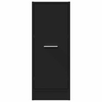Apothekerskast 30x41x77,5 cm bewerkt hout zwart 5