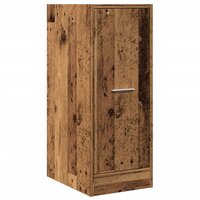Apothekerskast 30x41x77,5 cm bewerkt hout oud houtkleurig 3