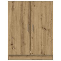 Wasmachinekast 70,5x71,5x91,5 cm artisanaal eikenkleurig 4