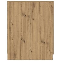 Wasmachinekast 70,5x71,5x91,5 cm artisanaal eikenkleurig 5