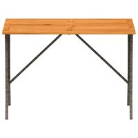 3-delige Tuinset met kussens poly rattan grijs 7