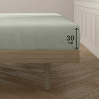 Verstelbaar onderlaken Happy Home MixColors Munt Bed van 105 2