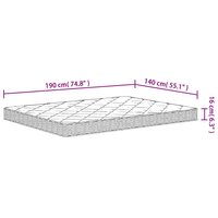 Schuimmatras middelzacht 140x190 cm 9