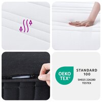 Binnenveringmatras middelhard 100x200 cm 8