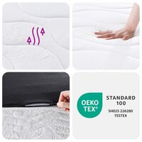 Binnenveringmatras middelhard 80x200 cm 8