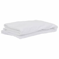 Matrasbeschermer waterdicht 200x220 cm wit 2