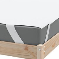 Matrasbeschermer waterdicht 100x220 cm wit 5