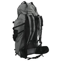 Wandelrugzak 100 L oxford stof grijs 3