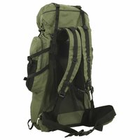 Wandelrugzak 100 L oxford stof legergroen 3