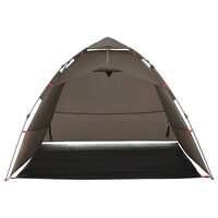 Tent 4-persoons snelontgrendeling bruin 6