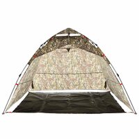 Tent 4-persoons snelontgrendeling camouflage 6