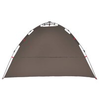 Tent 4-persoons snelontgrendeling bruin 7