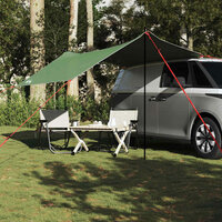 Autotent waterdicht groen 3