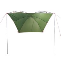 Autotent waterdicht groen 4
