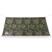 Kampeerluifel waterdicht 366x306 cm camouflage 5