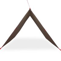 Kampeerluifel waterdicht 406x306 cm bruin 4