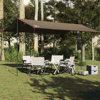 Kampeerluifel waterdicht 506x306 cm bruin 3