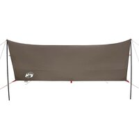 Kampeerluifel waterdicht 438x376x212 cm bruin 5