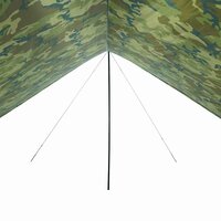 Kampeerluifel waterdicht 438x376x212 cm camouflage 6