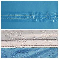Kampeerluifel waterdicht 360x294 cm blauw 8