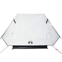 Tent 2-persoons waterdicht verduisterend stof wit 9