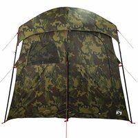 Douchetent 2-persoons waterdicht camouflage 7