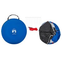 Strandtent pop-up waterdicht azuurblauw 9