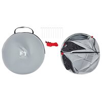 Strandtent pop-up waterdicht grijs 9