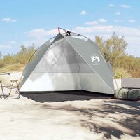Strandtent waterdicht snelontgrendeling grijs 3