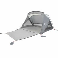 Strandtent 2-persoons waterdicht grijs 3