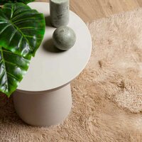 Hoogpolig vloerkleed NAVARRA 120x170 cm polyester beige 8