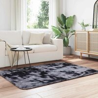 Hoogpolig vloerkleed NAVARRA 120x170 cm polyester donkergrijs 3