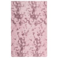 Hoogpolig vloerkleed NAVARRA 130x200 cm polyester stoffig roze 2