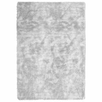 Hoogpolig vloerkleed NAVARRA 160x230 cm polyester lichtgrijs 2