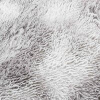 Hoogpolig vloerkleed NAVARRA 160x230 cm polyester lichtgrijs 9