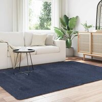 Hoogpolig vloerkleed NAVARRA 160x230 cm polyester marineblauw 3