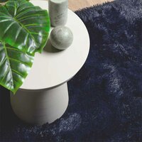 Hoogpolig vloerkleed NAVARRA 160x230 cm polyester marineblauw 8