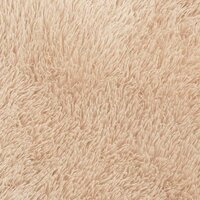 Hoogpolig vloerkleed NAVARRA 120x120 cm polyester beige 9