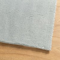 Vloerkleed HUARTE laagpolig zacht wasbaar 80x250 cm blauw 4