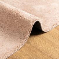 Vloerkleed HUARTE laagpolig zacht wasbaar 80x250 cm roze 6