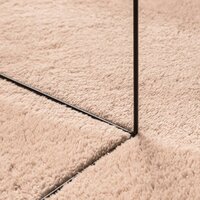 Vloerkleed HUARTE laagpolig zacht wasbaar 80x250 cm roze 8