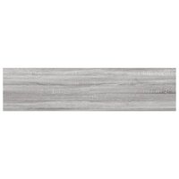 Wandschappen 4 st 40x10x1,5 cm bewerkt hout grijs sonoma eiken 6