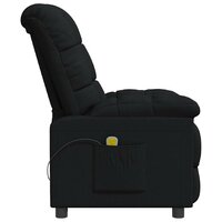 Massagestoel stof zwart 4